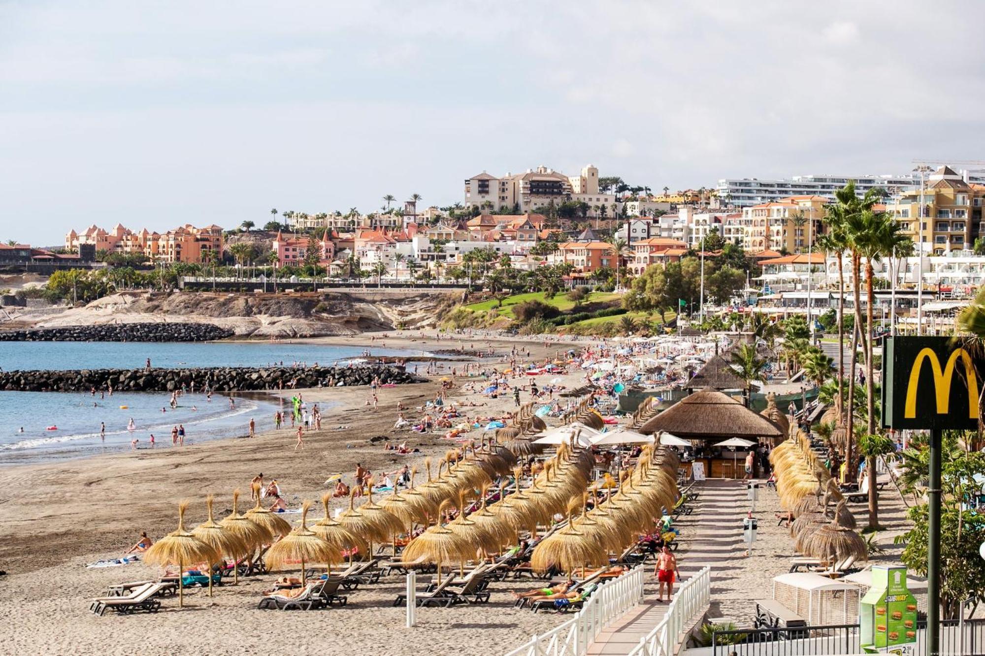 Ocean View Apartment With Large Terrace And Netflix Smart Tv Costa Adeje Екстер'єр фото